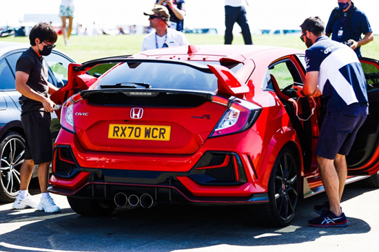 New Honda Civic Type R, Official Car Tim Red Bull Racing dan Scuderia ...